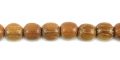Bayong wood round 3-4mm beads