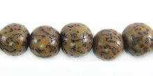 Salwag seed 8mm round dyed light brown