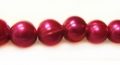 Potato Pearls Bright Red 9mm