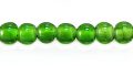 round BOTTLE green lampwork beads 8mm wholesale