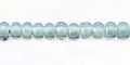 SMOKY blue pukalet LAMPWORK GLASS 5-6mm wholesale beads