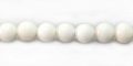 Indonesian manikmanik white 7mm dia wholesale beads