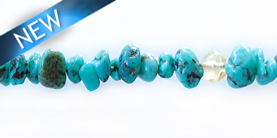turquoise nugget 2-5mm wholesale gemstones