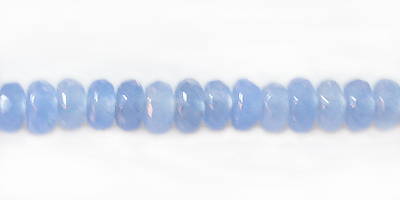 dyed jade blue rondelle faceted wholesale gemstones