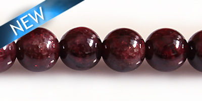 Garnet round beads 8mm DYED wholesale gemstones