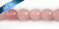 Rose Quartz 8mm round beads DYED wholesale gemstones