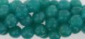 Green jade facted 10mm round beads wholesale gemstones