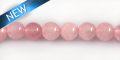 Rose quartz round beads 6mm DYED wholesale gemstones