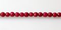 dyed jade ruby round faceted 4mm