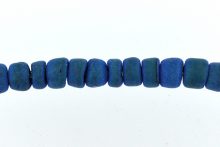 Coco round 4-5mm dyed turquoise blue
