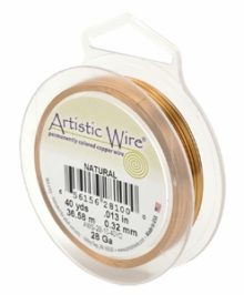 wholesale Artistic Wire 26 Ga. Natural 30yds