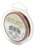 wholesale Burnt Brown 40yds Artistic Wire 28 Ga.