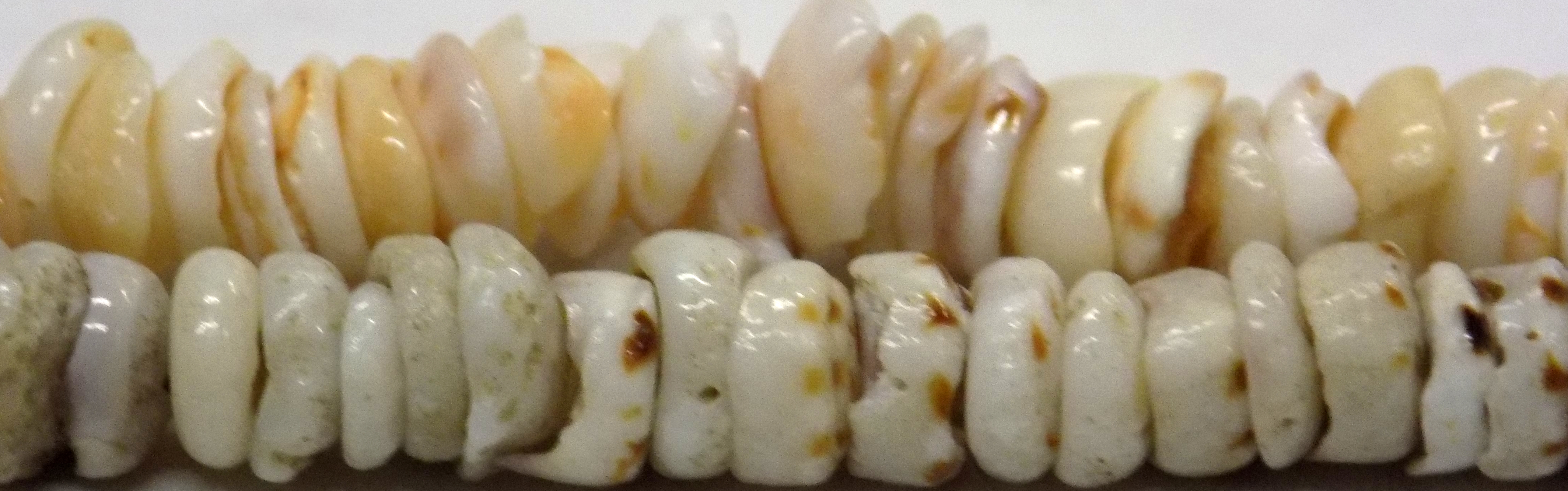 Puka shell heishi wholesale beads