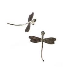 thai silver dragonfly wholesale beads