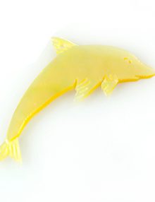 MOP Laser cut pendant dolphin wholesale