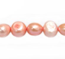 Nugget pearls pink 6-8mm