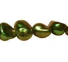 pearl nugget moss green 6-8mm