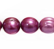 potato pearls dark pink 8-9mm