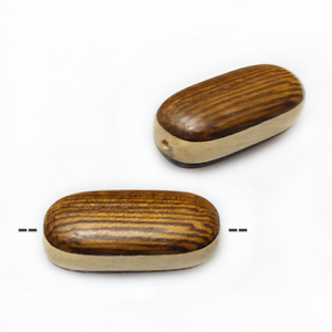 Robles double sided oval with whitewood 24mm