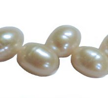 Pearls white arrow drilled 9x12mm