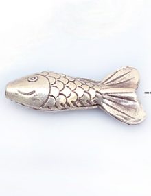 Thai silver bead fish 10-15mm width