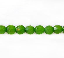 dyed jade apple green round faceted 4mm wholesale gemstones
