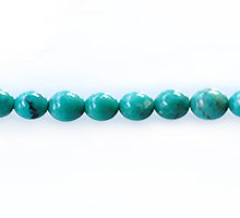 Stab. turquoise 4-4.5mm round wholesale gemstones