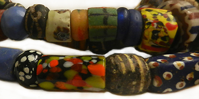 Mixed African Glass Beads 70225 