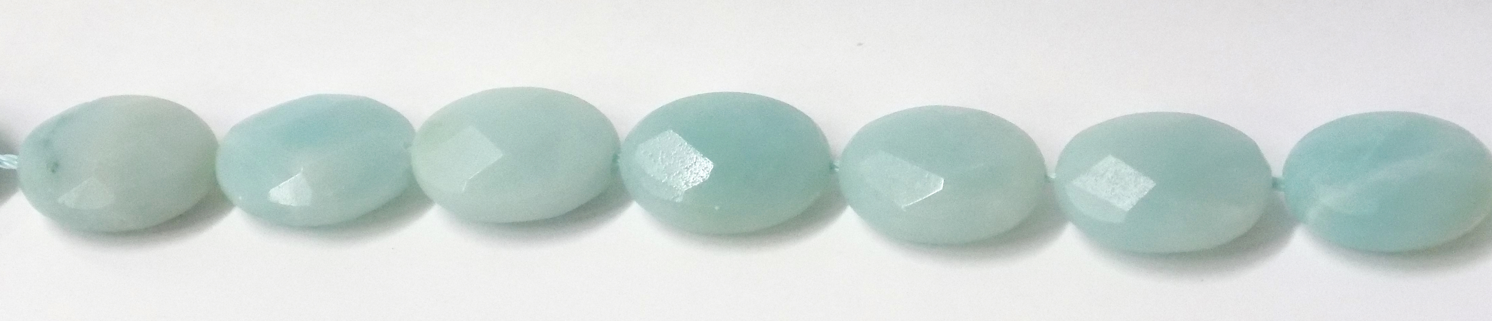 amazonite oval faceted 12x16mm wholesale gemstones
