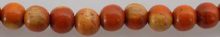 Sibucao wood two toned round 8mm beads