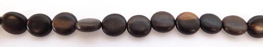 Wholesale Black ebony wood disc beads