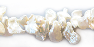 Pearl keshi white 7-8mm