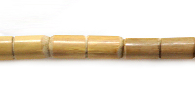 Natural bamboo wood tube 9x23mm