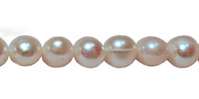 Potato pearl white 7mm
