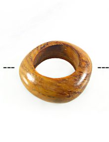 Bayong wood irregular round 34mm