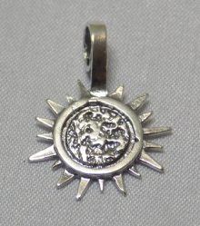sterling silver Sun Pendant