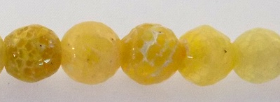 Lime Fire Faceted Agate 8mm wholesale gemstones