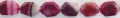 Pink Agate Slab Beads 32x22mm wholesale gemstones