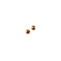 wholesale Copper Seamed Round Beads 3mm